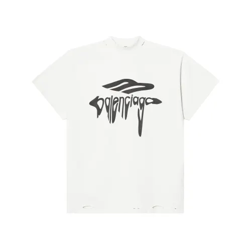 Balenciaga 3b Liquefied Oversized T Shirt