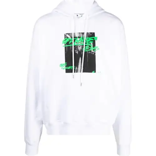 OFF WHITE Sweatshirt Men's White