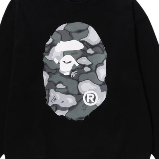 Мужское худи A Bathing Ape (черное) — фото 6