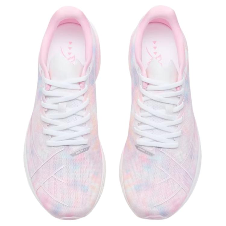 XTEP 260X 2.0 Cushioning Slip Resistant Low top Carbon Plate Marathon Training Race Running Shoes Women’s Pink Purple