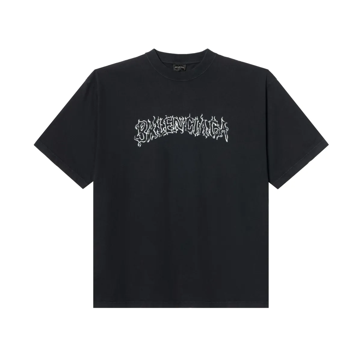 Balenciaga SS24 T Shirt Loose Fit Unisex Black