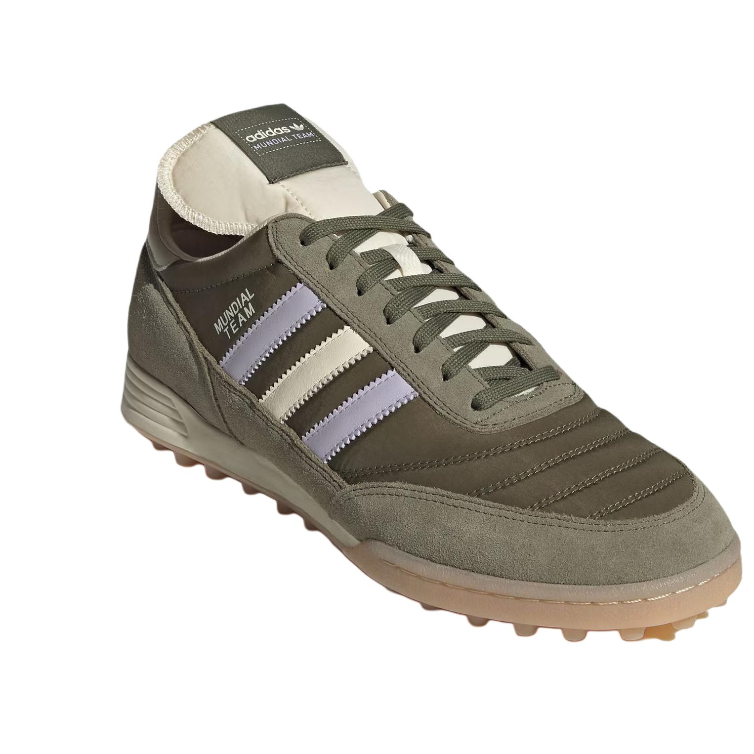 Adidas Originals Mundial Team Comfortable And Lightweight Abrasion Resistant Soccer Shoes Unisex Green