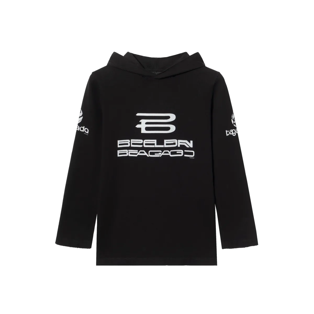 Balenciaga 3B Icon Printed Hoodie
