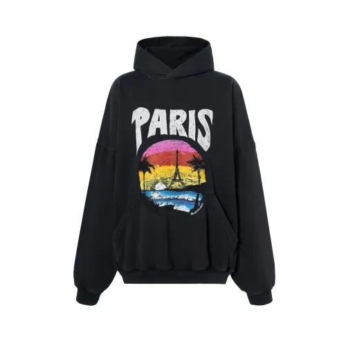 Balenciaga Paris Tropical Oversized Hoodie