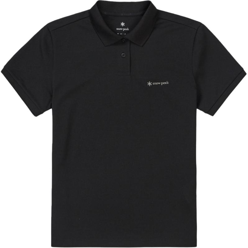 Женская футболка Snow Peak Logo Polo (белая) — фото 5