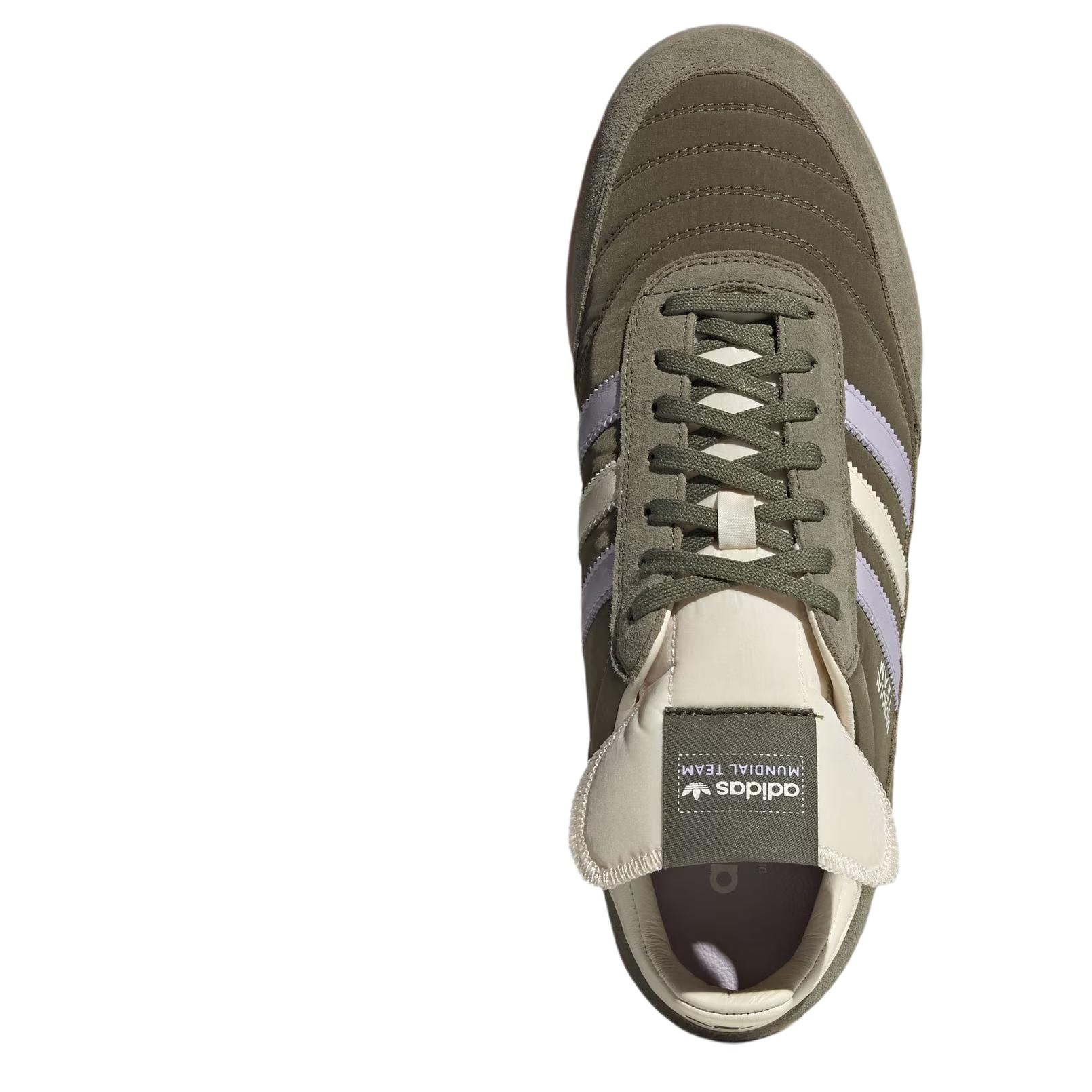 Adidas Originals Mundial Team Comfortable And Lightweight Abrasion Resistant Soccer Shoes Unisex Green