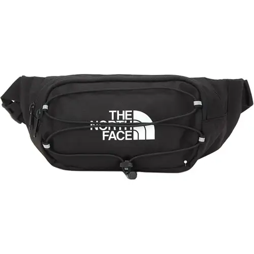 THE NORTH FACE 3.8L Zip Closure One Shoulder Crossbody Fanny Pack Outdoor Bag Polyester Black Unisex