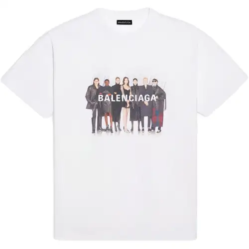 Balenciaga T Shirt Regular Fit Men's White