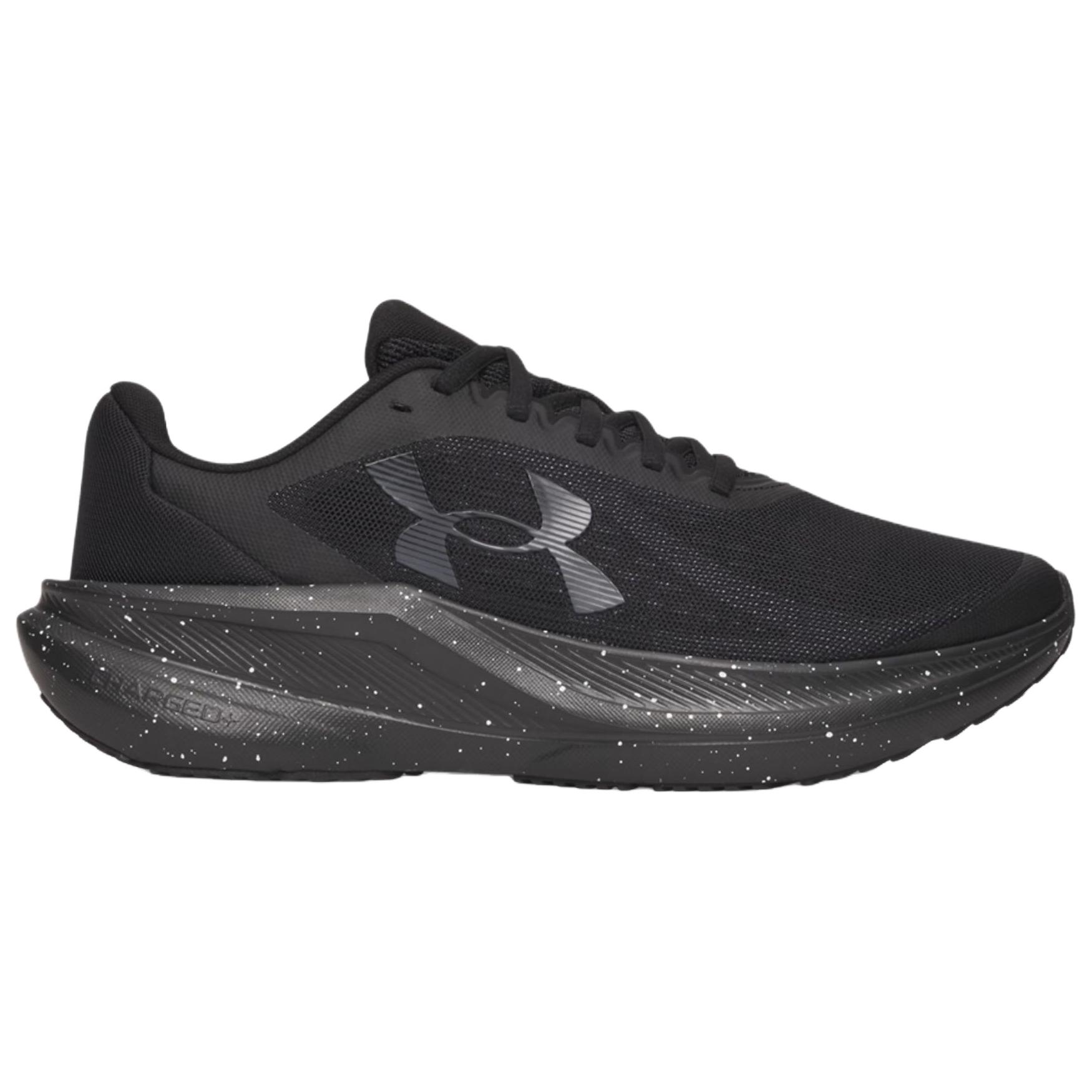 Мужские кроссовки Under Armour Charged+ Chase (черные) — фото 2