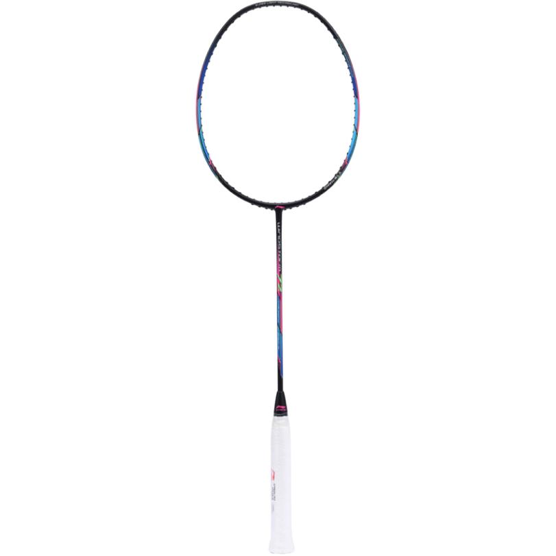 Li Ning Storm WS72 Full Carbon Badminton Rackets Control Type All around Defense Upper Class 675mm Single Racket Black