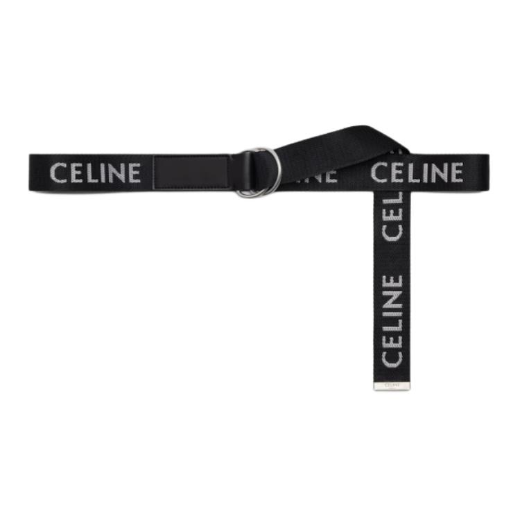 Мужской ремень CELINE 3cm (черный) — фото 2