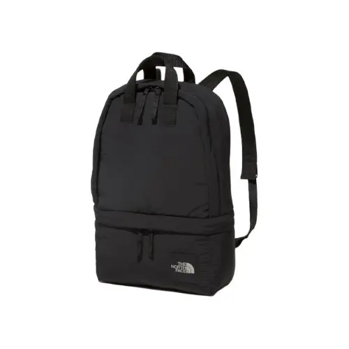 THE NORTH FACE Backpack Outdoor Bag Nylon Fabric Black Unisex