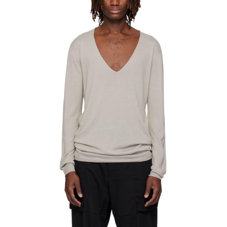 Мужской свитер RICK OWENS/RO (серый)
