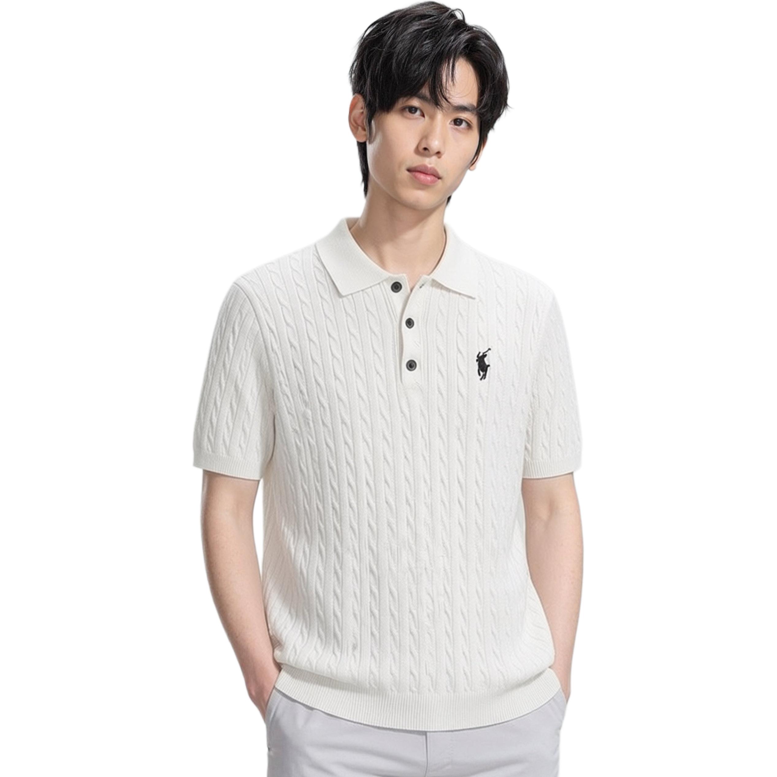 Футболка NOAH NOAH KAY Polo (серый)
