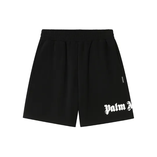 PALM ANGELS SS26 Американский уличный готический логотип Классический дизайн Простой модный стиль Удобные спортивные универсальные повседневные шорты Одинаковый стиль для мужчин и женщин