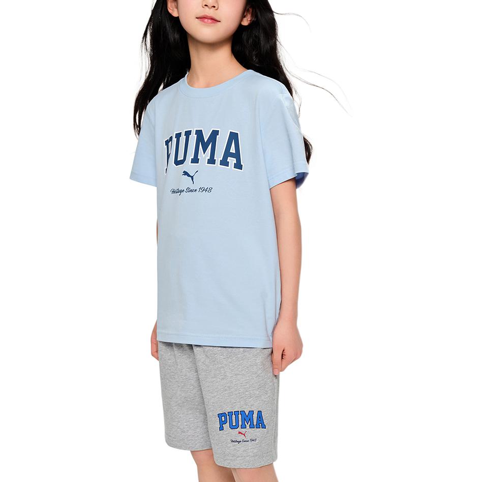 Футболка PUMA 1948 Sportstyle (синяя) — фото 3