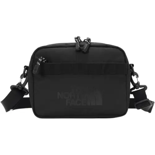 THE NORTH FACE 2.5L Small Square Bag Camera Bag, Shoulder Bag, Crossbody Bag, Outdoor Bag Polyester Pure Black Unisex