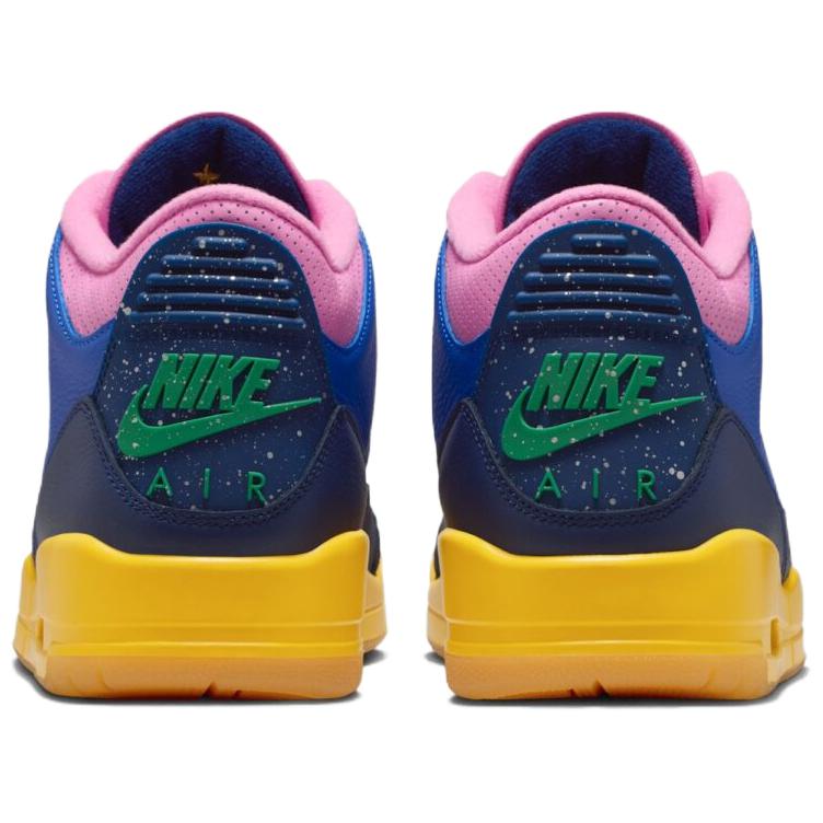 Мужские кроссовки Jordan Air Jordan 3 Retro OG Brasil (гоночный синий) — фото 5