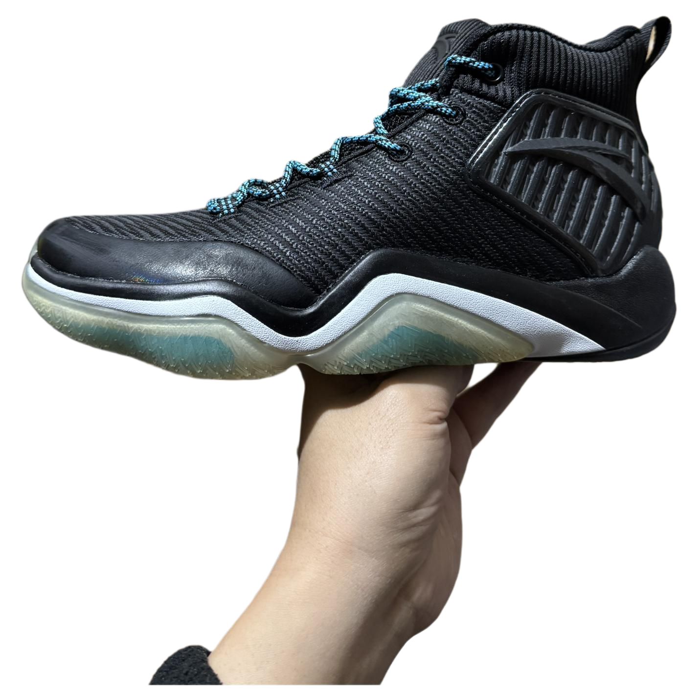 Anta UFO1.0 High top Basketball Shoes Men’s Black Blue