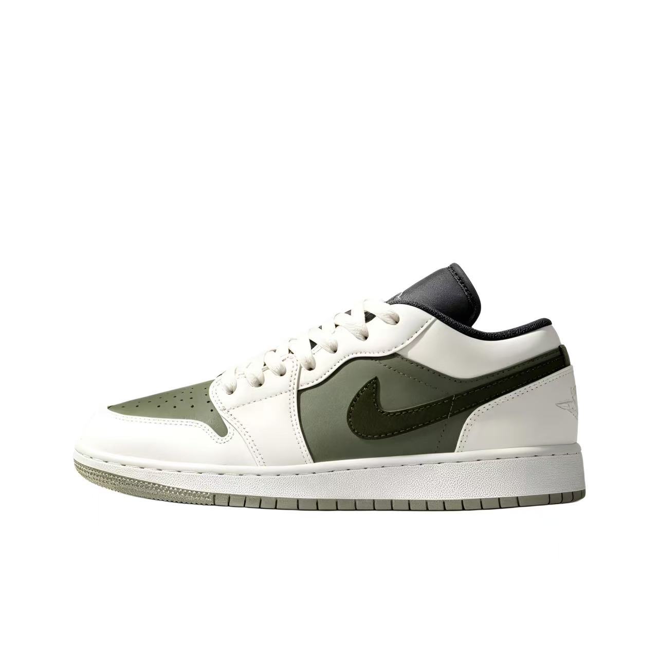 Jordan Air Jordan 1 Mini Hook Leather Abrasion Resistant Slip Resistant Low top Vintage Basketball Shoes Unisex