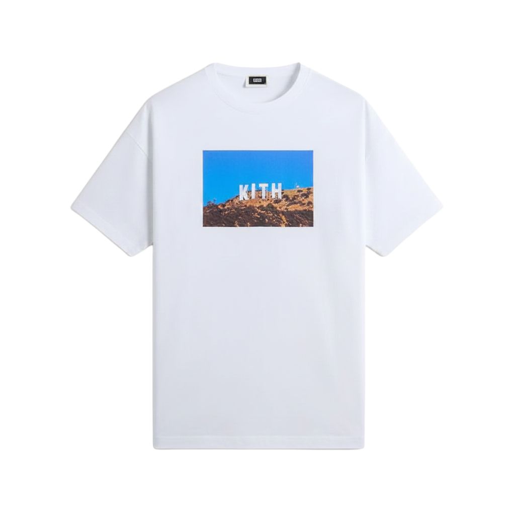 Мужская футболка KITH KITH West Hollywood T (белая)
