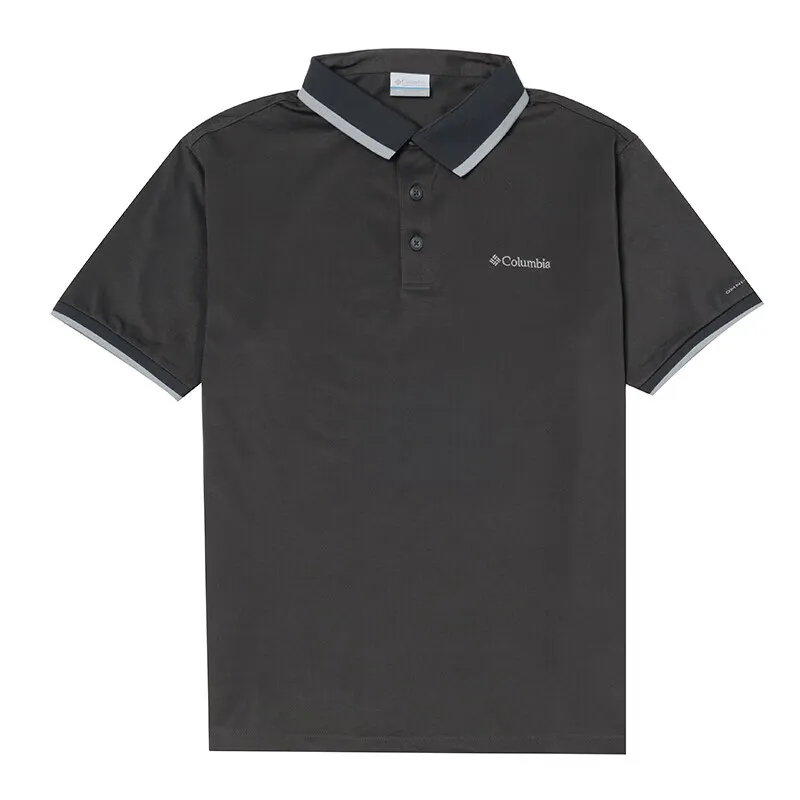 Columbia Polo Shirts Men's Ink Gray/012 Polo Collar Moderate Other