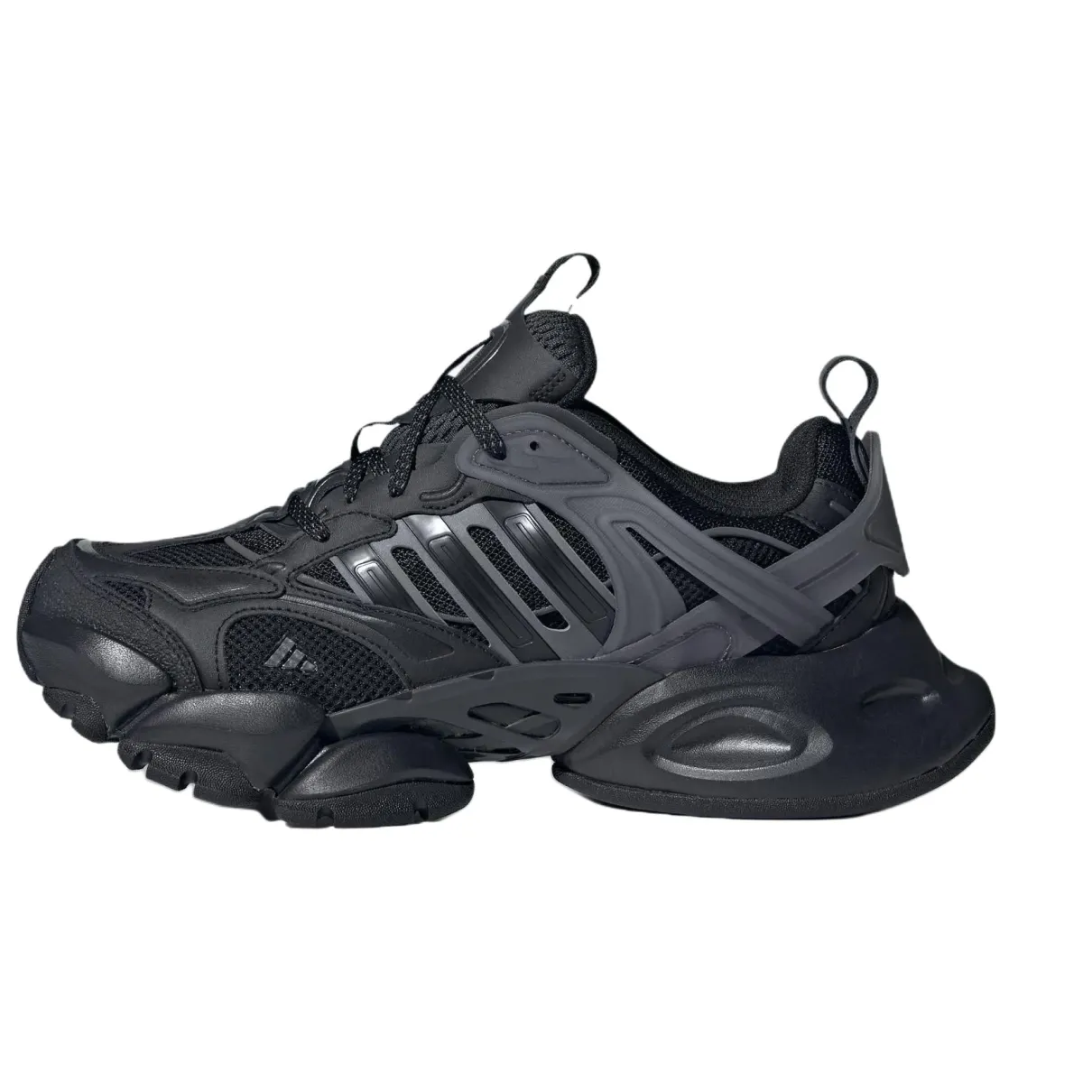 Adidas XLG RUNNER DELUXE Height Increasing Low top Chunky Sneakers Unisex Black