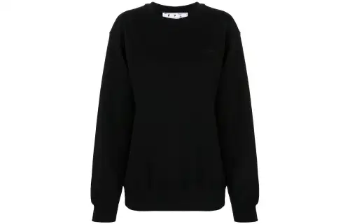 OFF-WHITE Diag-print Cotton Sweatshirt