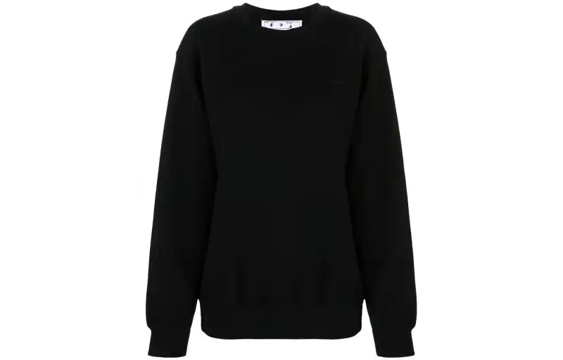 OFF-WHITE Diag-print Cotton Sweatshirt