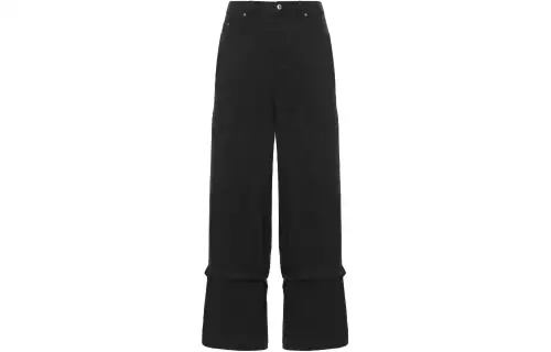 OFF-WHITE strap-detailing canvas carpenter trousers