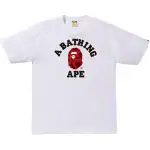 A BATHING APE Color Camo College Tee
