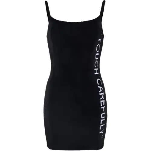 OFF WHITE Sleeveless Mini Dress