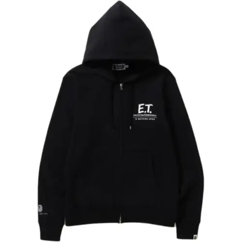 Bape X E.T. Ape Head Zip Hoodie