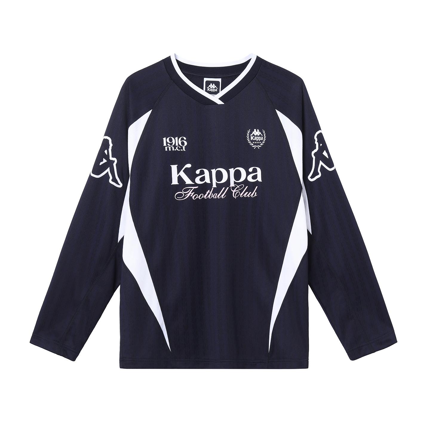 Худи Kappa с V-образным вырезом (синее)