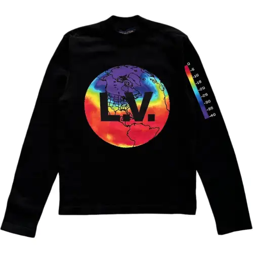 LOUIS VUITTON Sweatshirt Men's Black