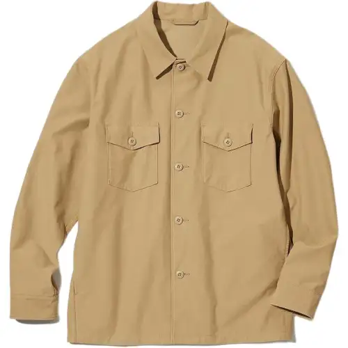 UNIQLO Jackets Unisex Camel Lapel Moderate Other