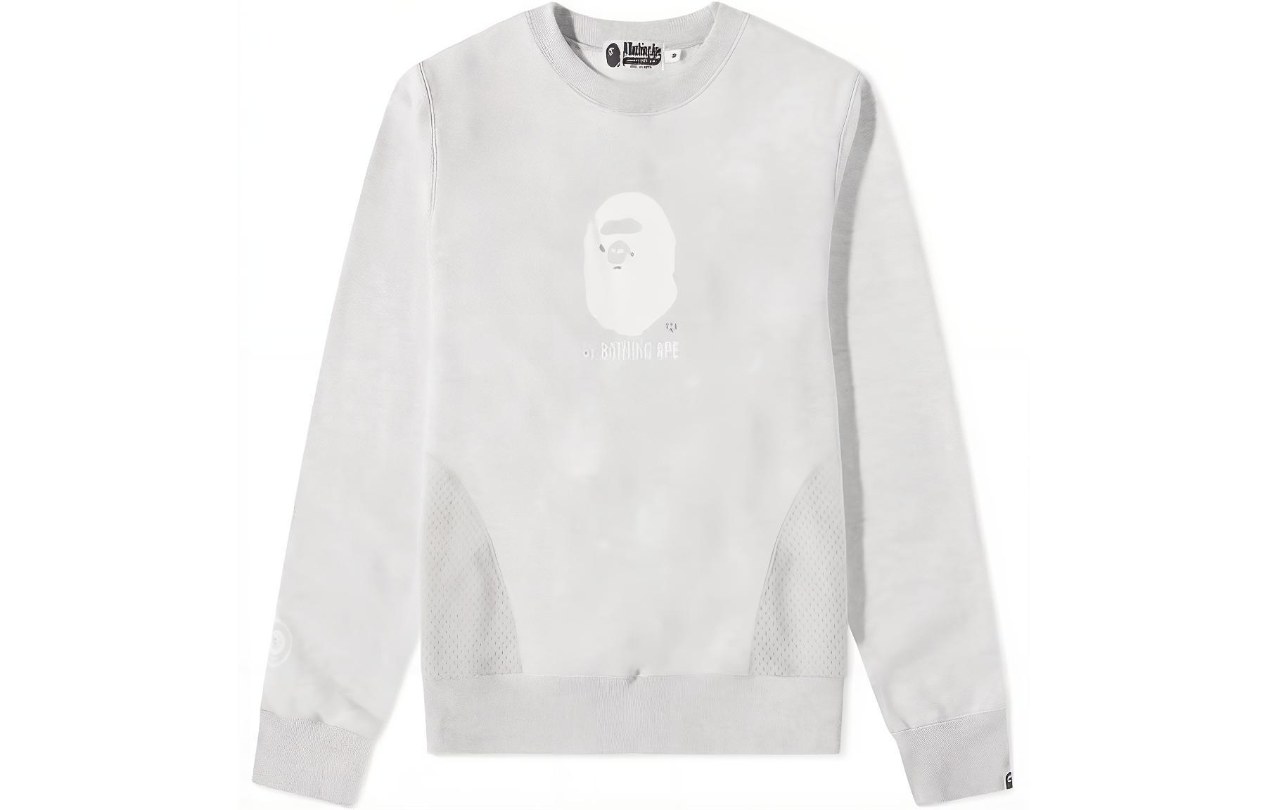 Худи A BATHING APE (серое)