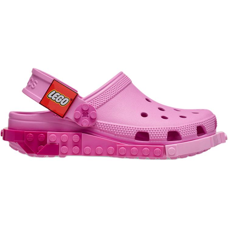 Детские сабо Crocs × LEGO/ (розовые) — фото 2