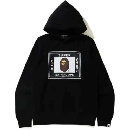 Bape Super Busy Works Pullover Hoodie
