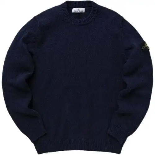 STONE ISLAND Crewneck Long-Sleeved Sleeved Sweatshirt