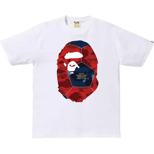 Bape Performance Color Camo Ape Head Tee