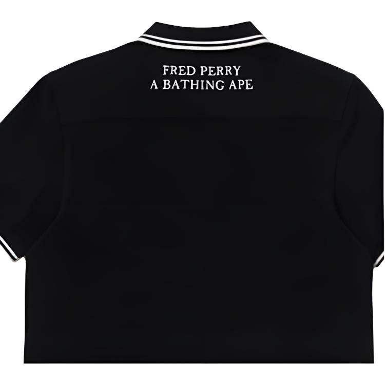 A BATHING APE x FRED PERRY Bape Color Camo Polo 0ZXPOM112901K