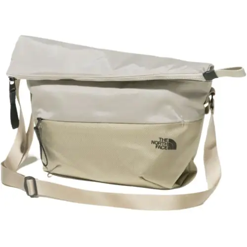 THE NORTH FACE 8L Outdoor Bags Nylon Beige Gray Unisex