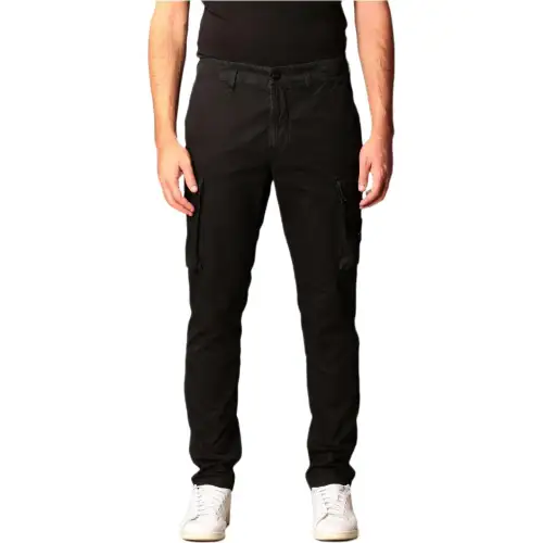 STONE ISLAND Casual Pants Men's Black Moderate Other