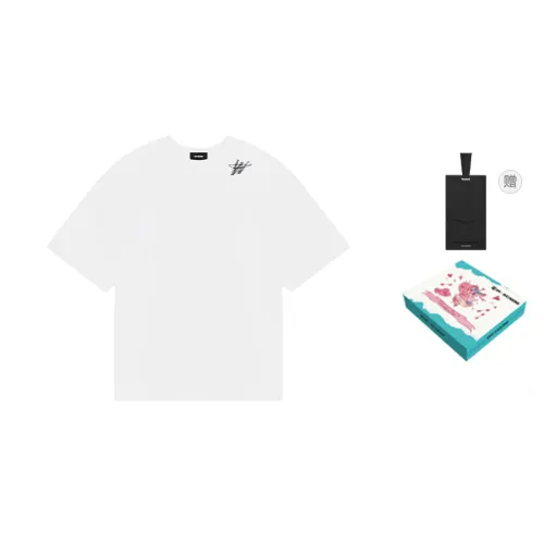 WE11DONE Oversized Logo Print T Shirt
