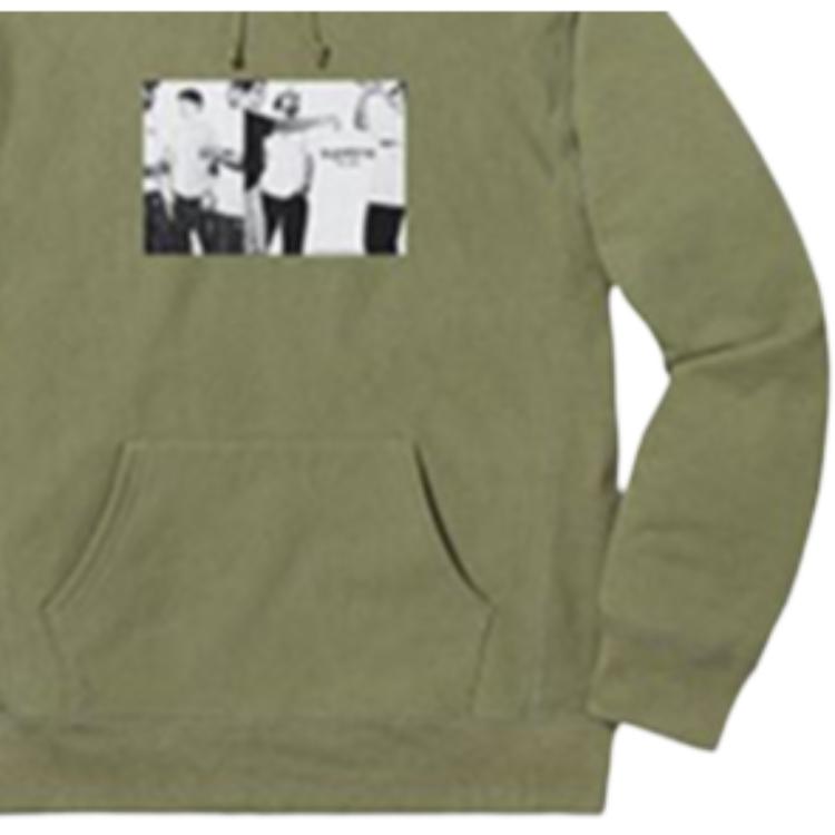 Худи Supreme SS19 (оливковый) — фото 2