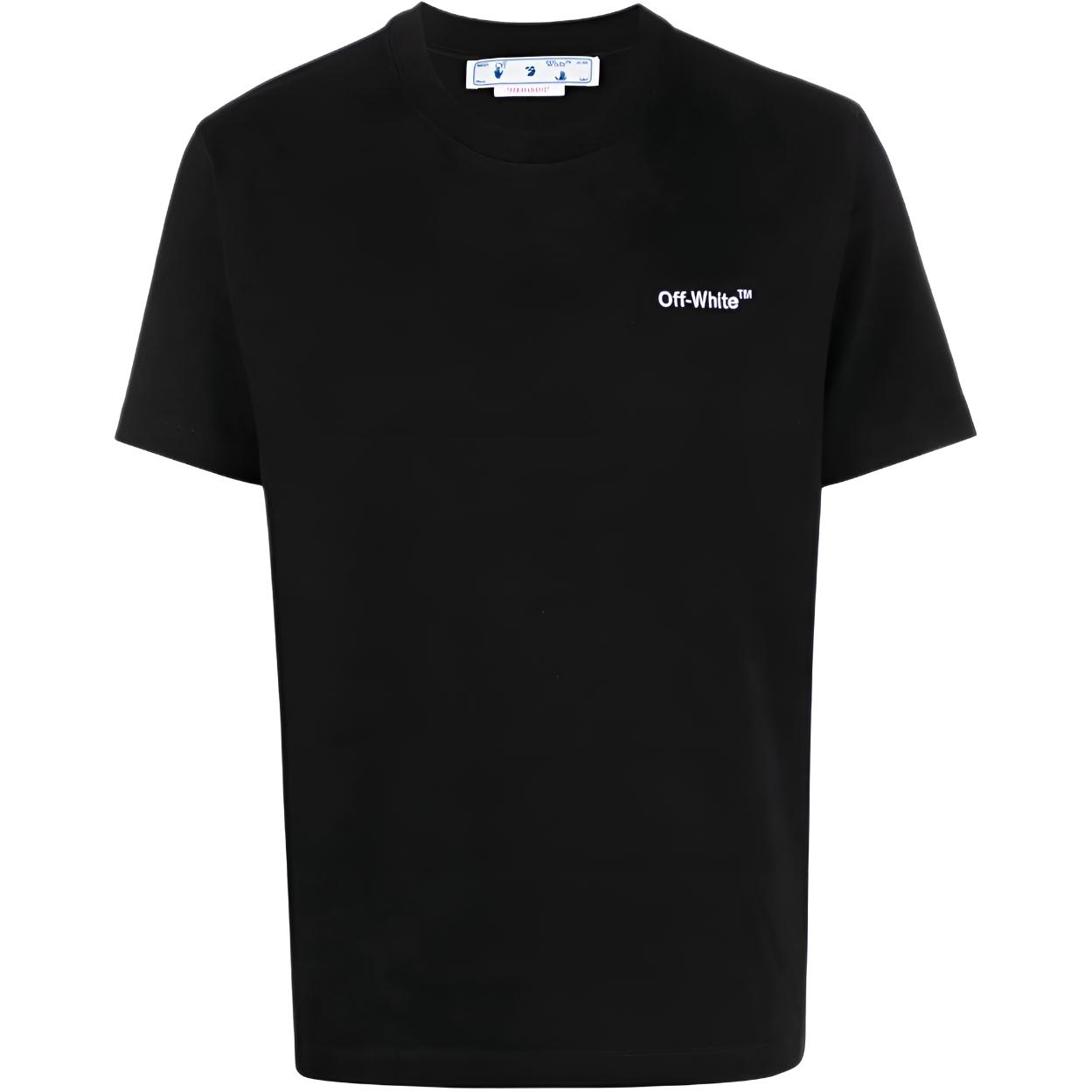 Мужская футболка OFF-WHITE OFF-WHITE SS23 logoT (черная)