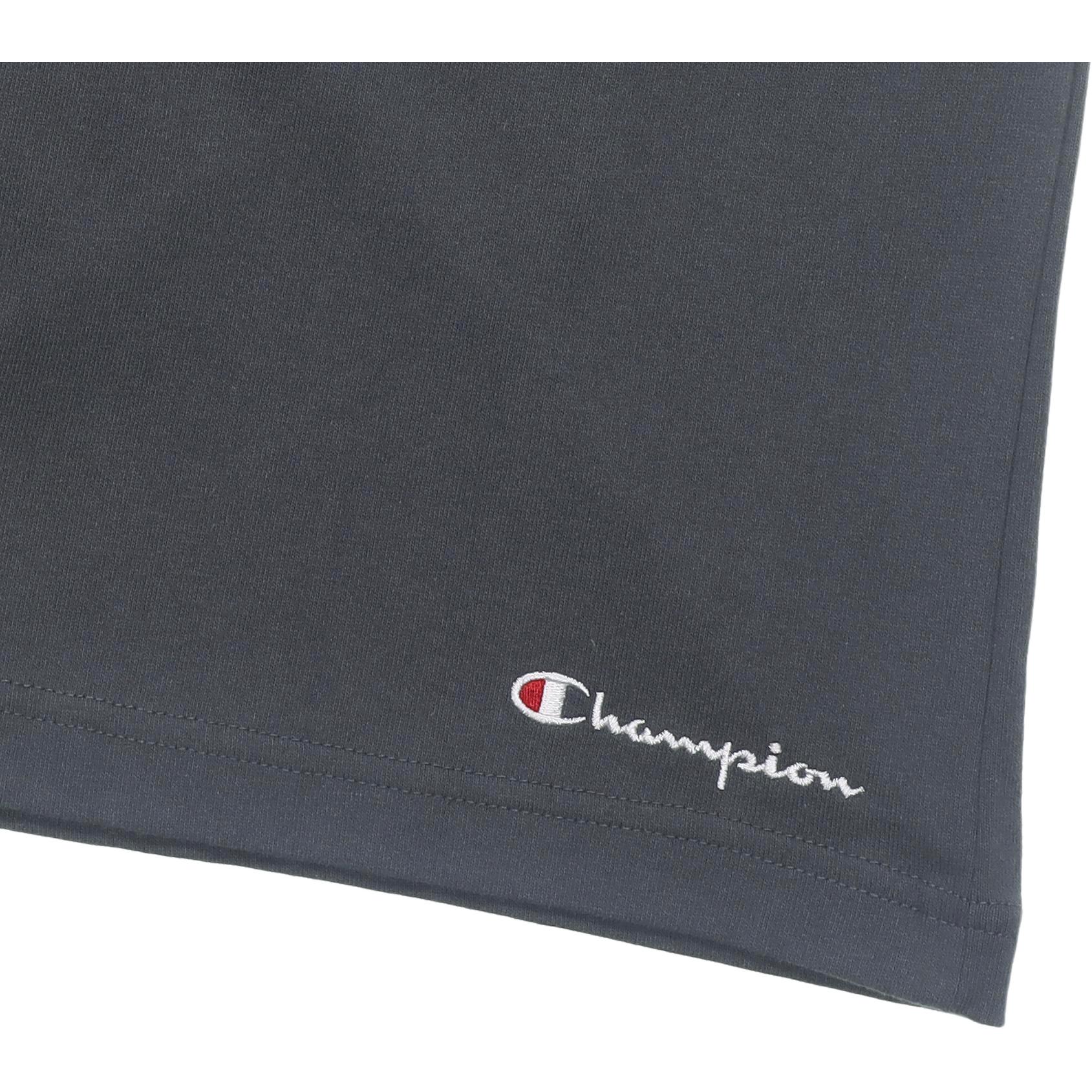 Унисекс шорты Champion logo (серый) — фото 3