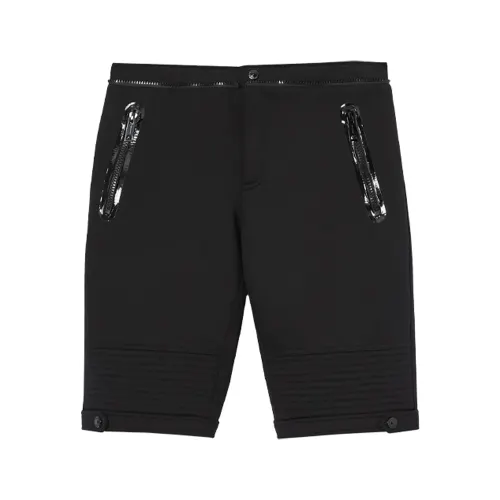 Burberry Casual Shorts Men's Black Moderate