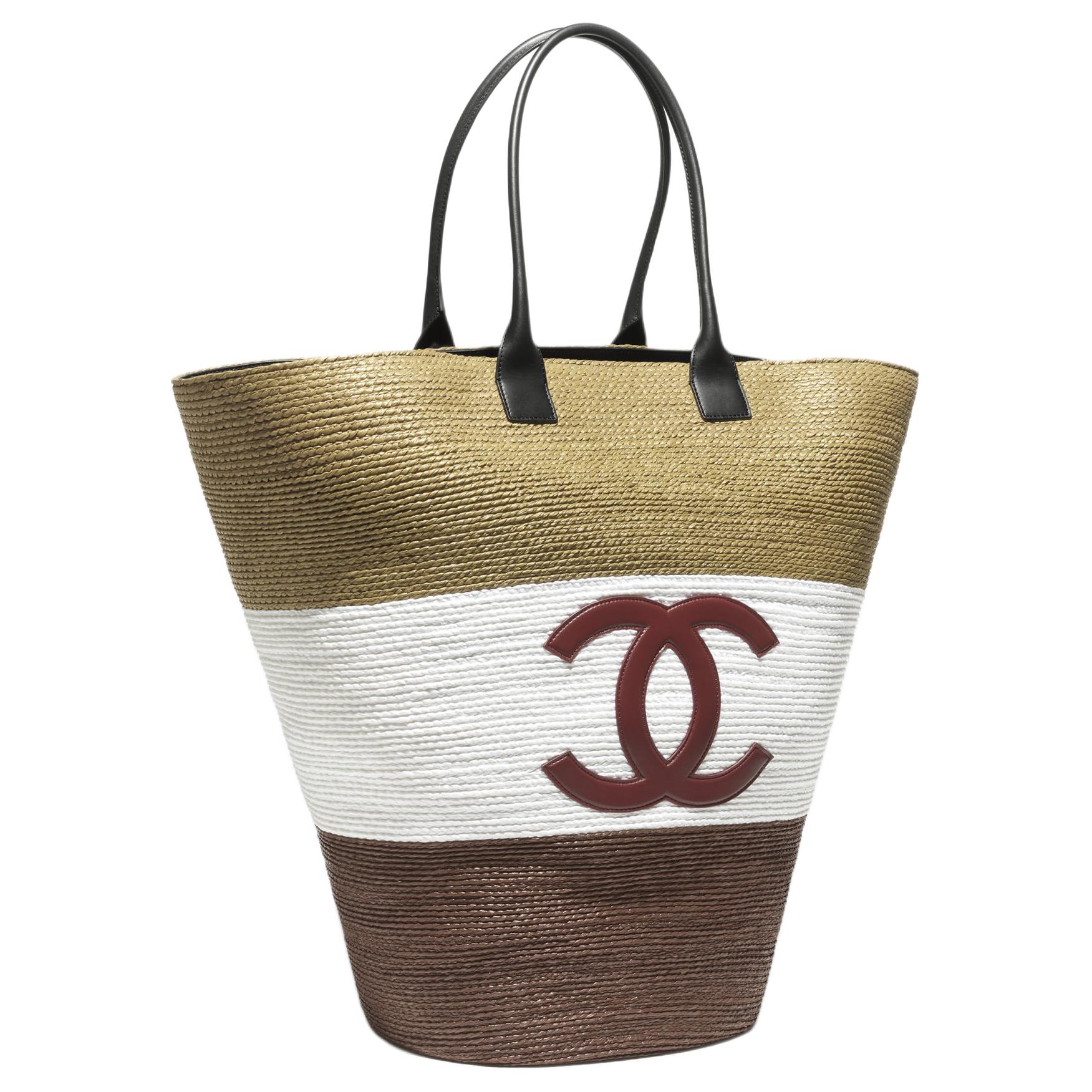 Сумка Chanel 26M coco-Beach C Logo (бежево-коричневая) — фото 2
